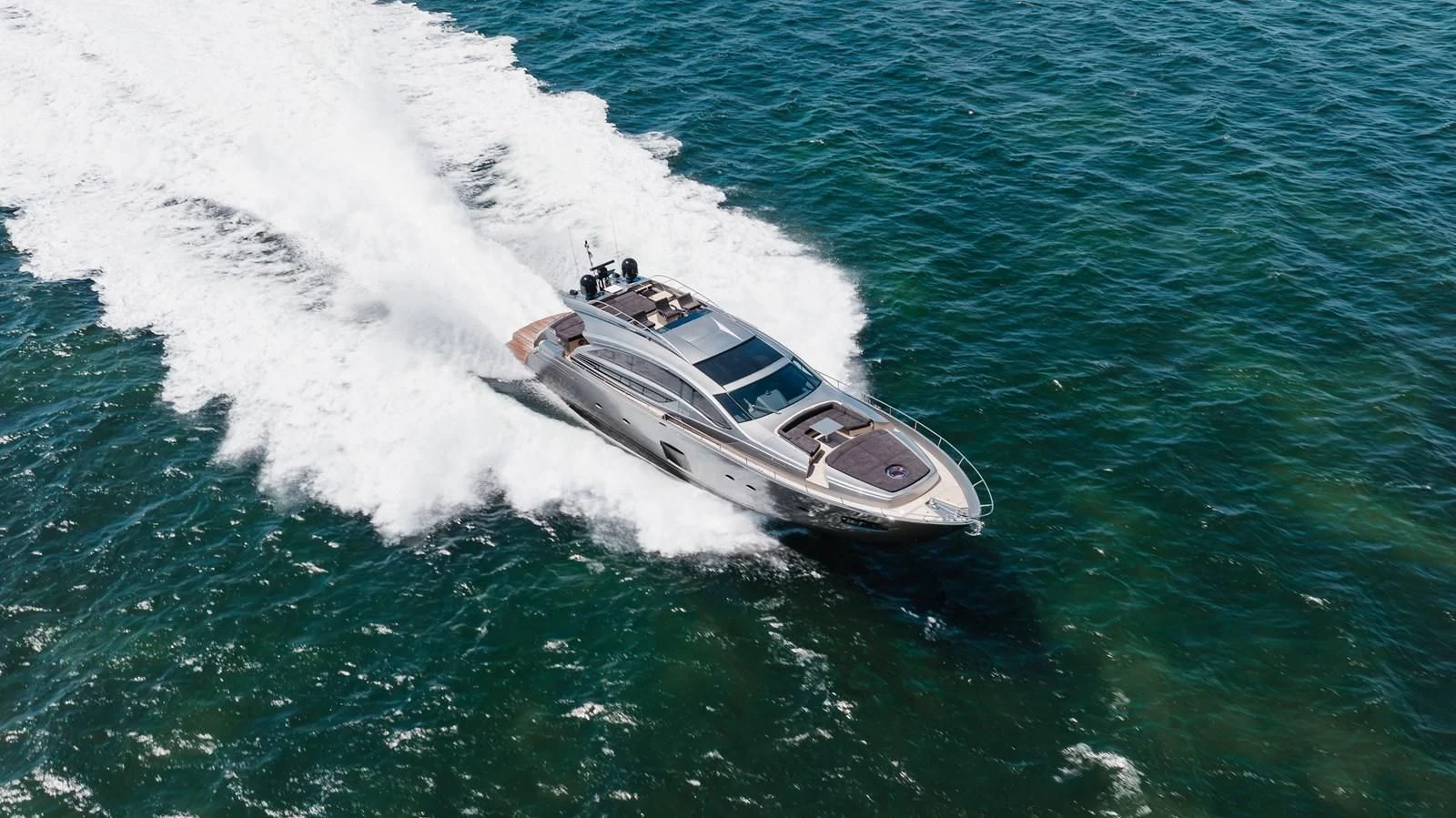 a boat on the water aboard AFRICAN WILD DOG Yacht for Sale