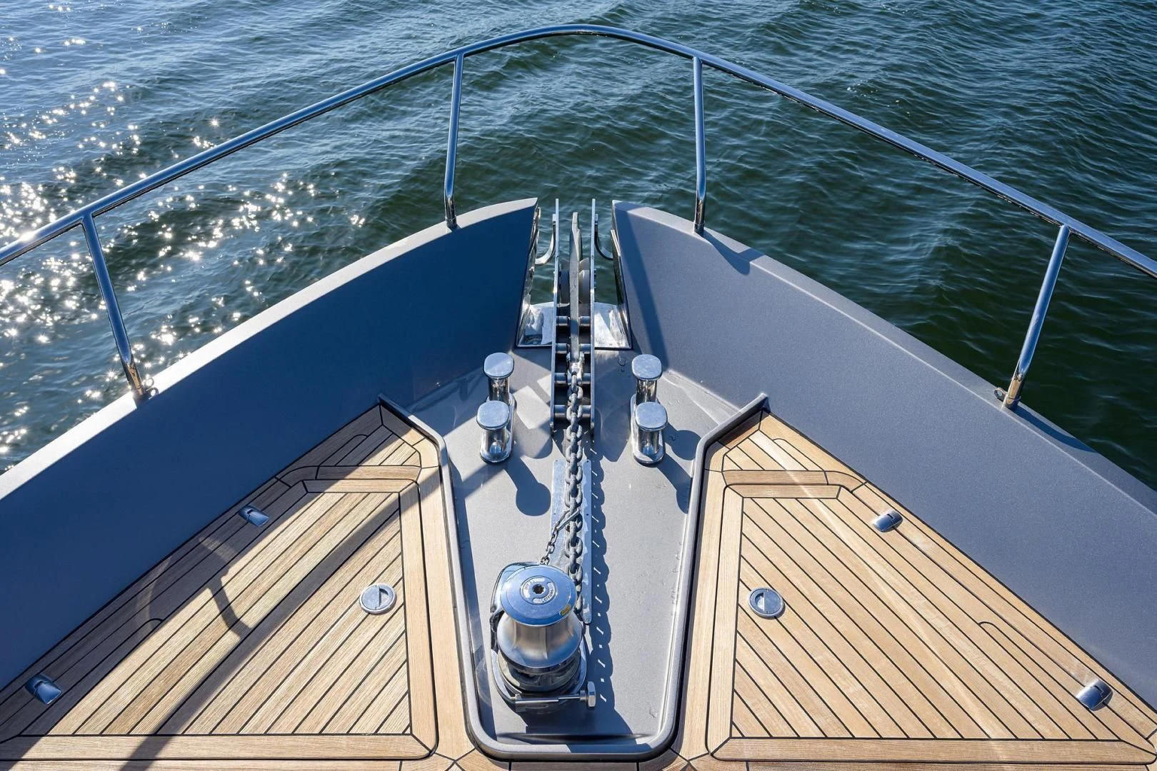 a boat on the water aboard AFRICAN WILD DOG Yacht for Sale