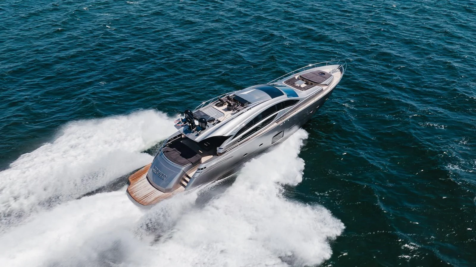a boat on the water aboard AFRICAN WILD DOG Yacht for Sale