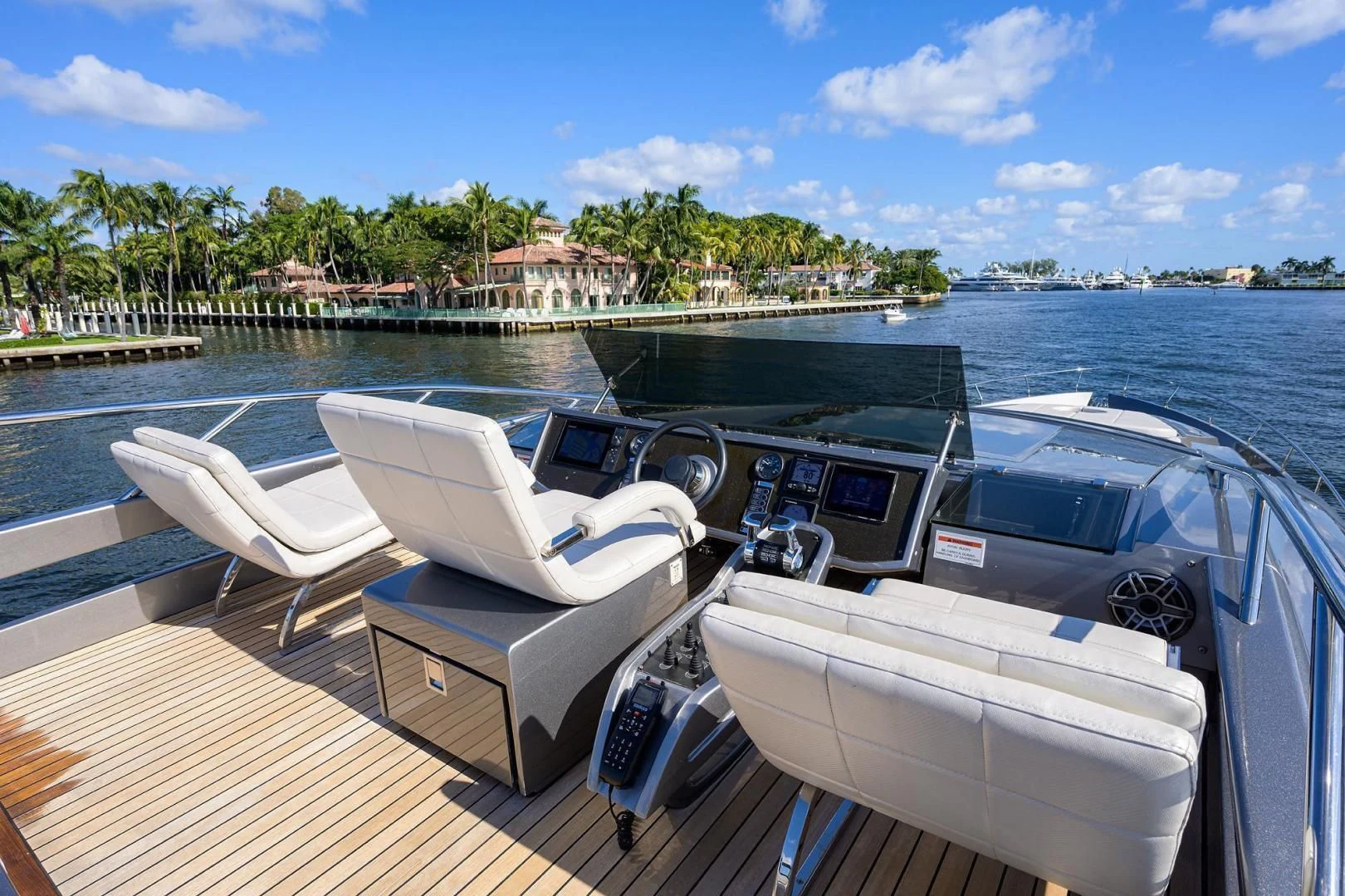 a boat on the water aboard AFRICAN WILD DOG Yacht for Sale