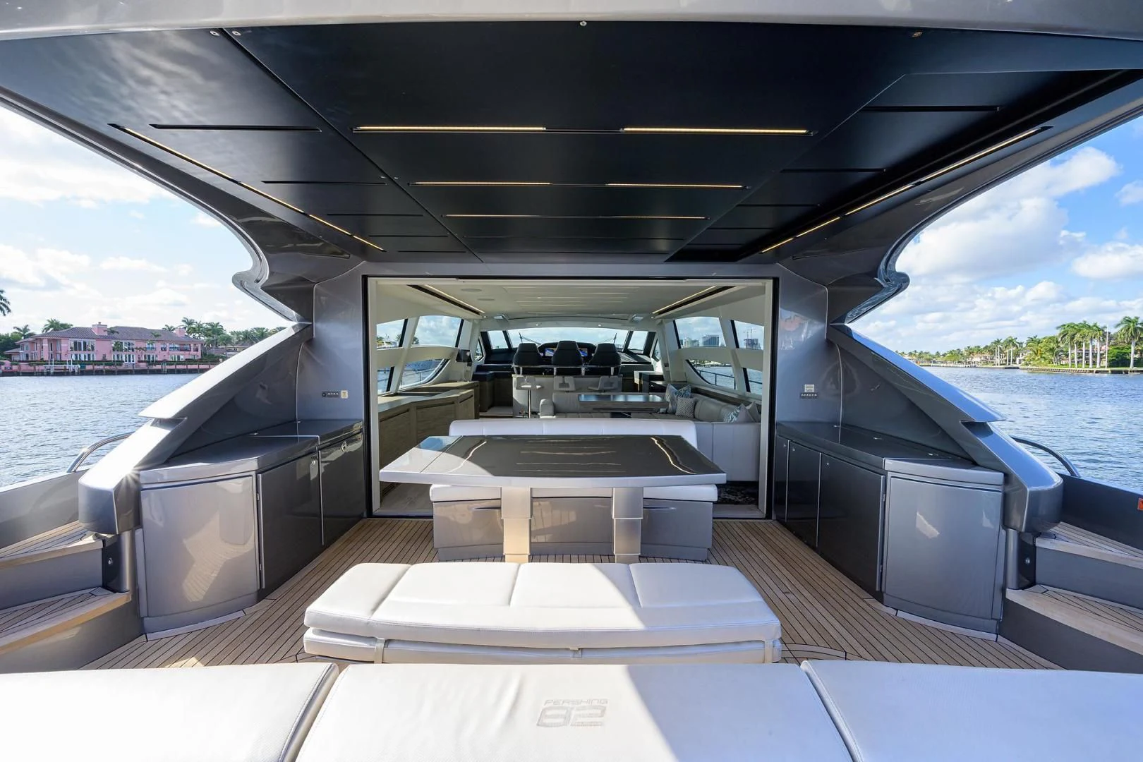 inside of a boat aboard AFRICAN WILD DOG Yacht for Sale