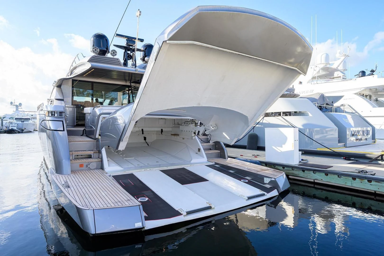 a boat on the water aboard AFRICAN WILD DOG Yacht for Sale