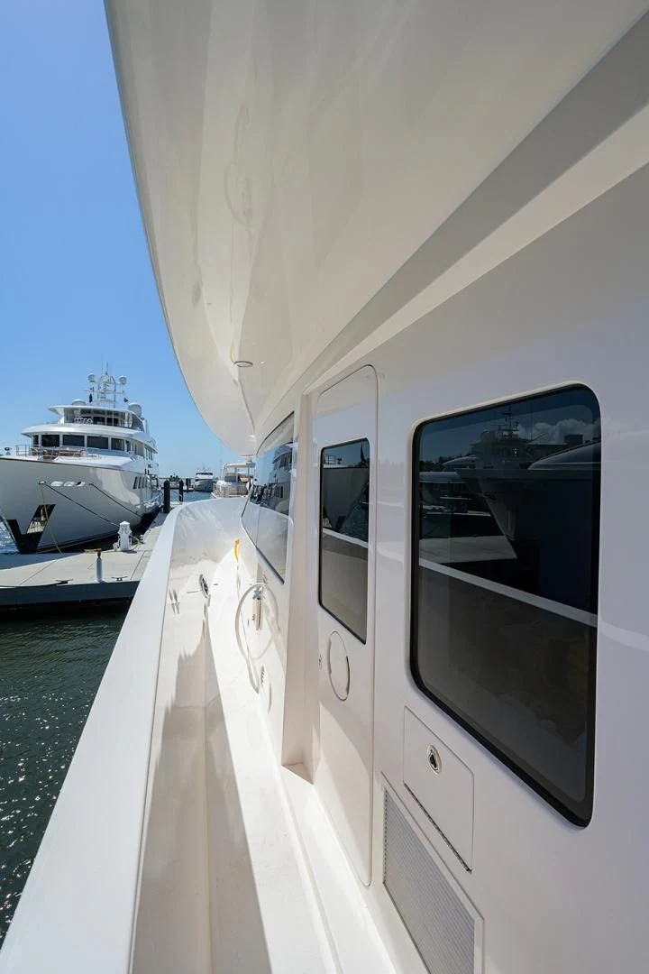 a boat on the water aboard RISK TAKER Yacht for Charter