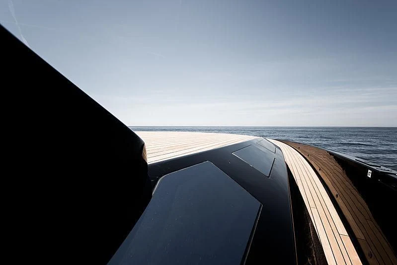 a view of the ocean from a boat aboard CARA MONTANA Yacht for Sale