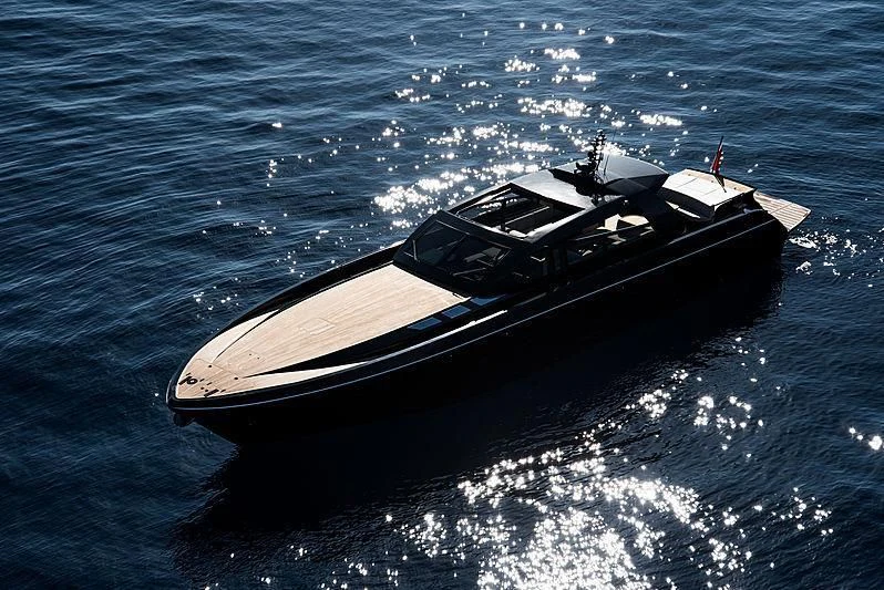 a boat in the water aboard CARA MONTANA Yacht for Sale