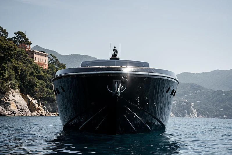 a boat in the water aboard CARA MONTANA Yacht for Sale