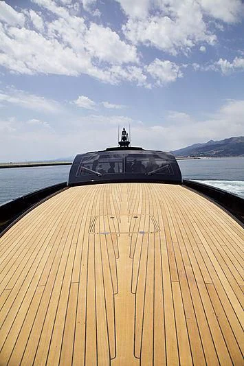a boat on a body of water aboard CARA MONTANA Yacht for Sale
