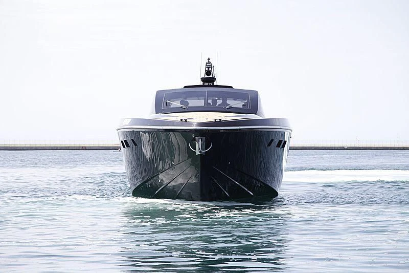 a boat in the water aboard CARA MONTANA Yacht for Sale