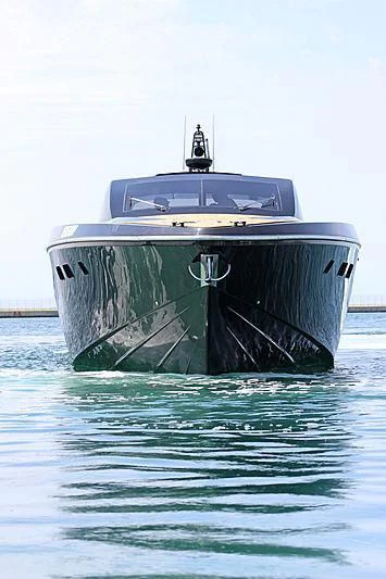 a boat in the water aboard CARA MONTANA Yacht for Sale