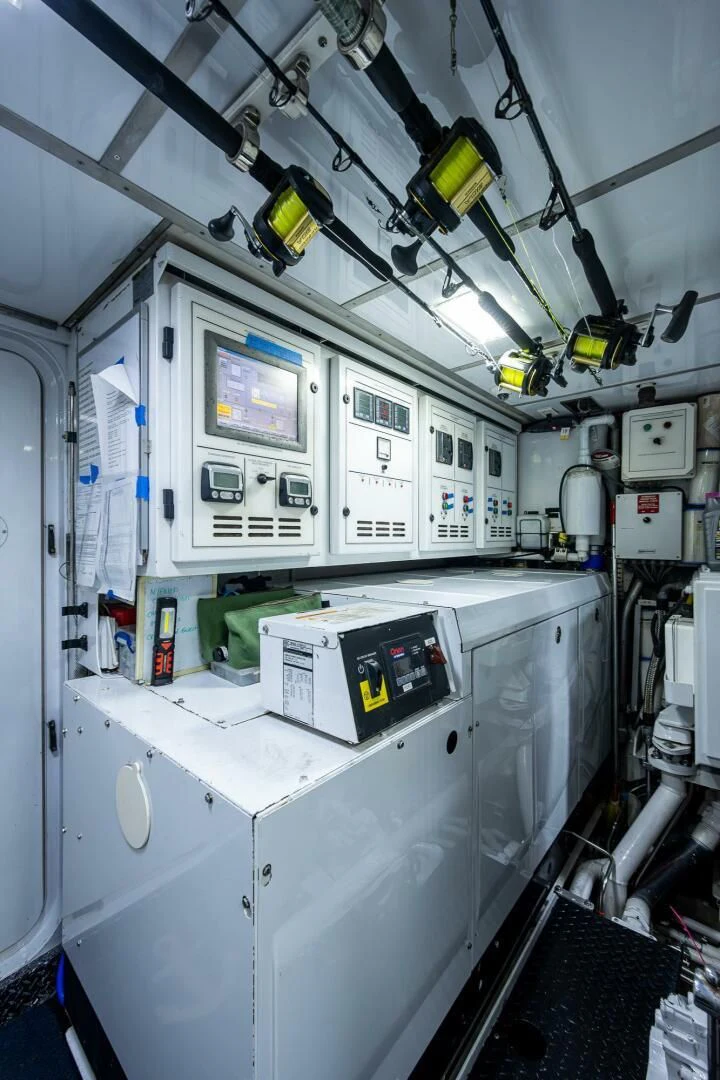 a room with medical equipment aboard KASHMIR Yacht for Charter