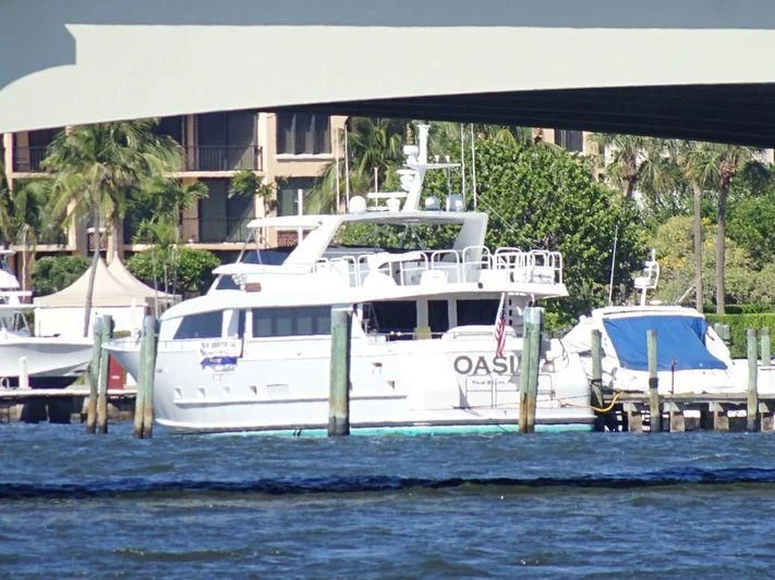 a boat in the water aboard SEAQUEST Yacht for Sale