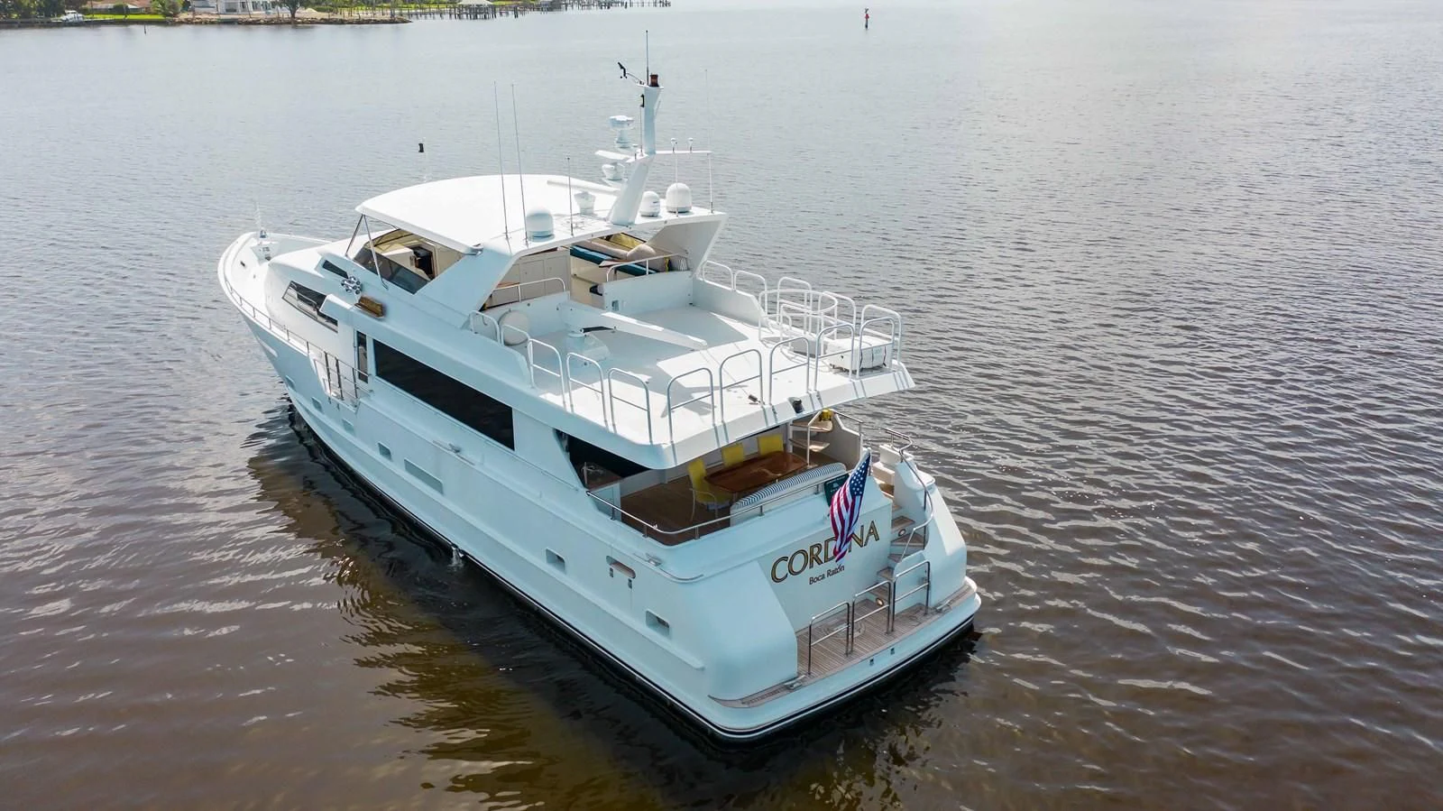 a boat in the water aboard SEAQUEST Yacht for Sale