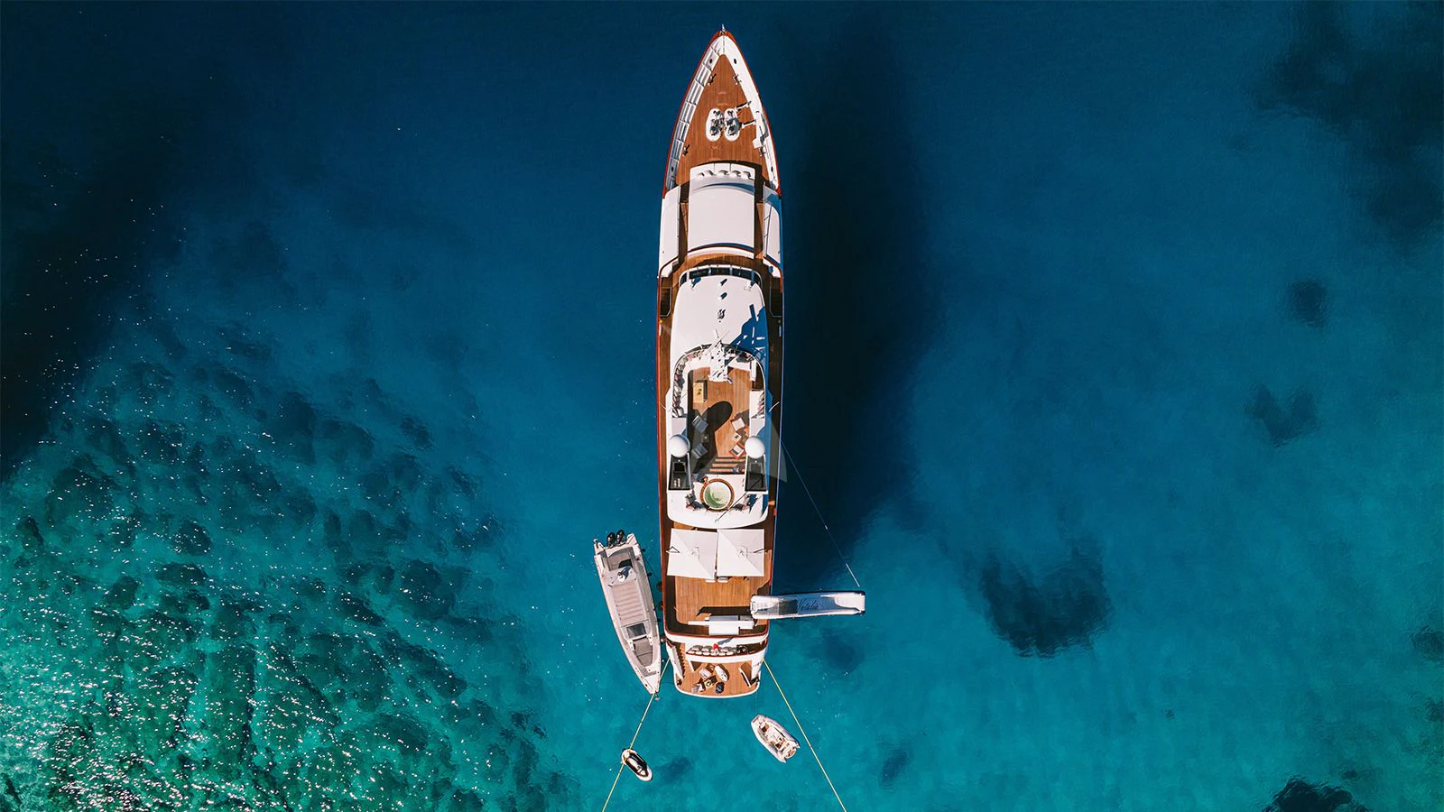 a space shuttle in the sky aboard NATALIA V Yacht for Sale