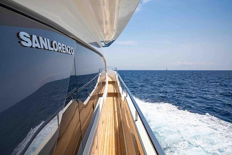 a boat on the water aboard BALANCE Yacht for Sale