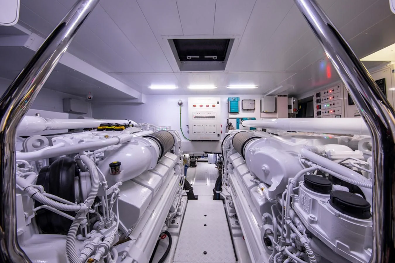 a machine inside a room aboard BALANCE Yacht for Sale