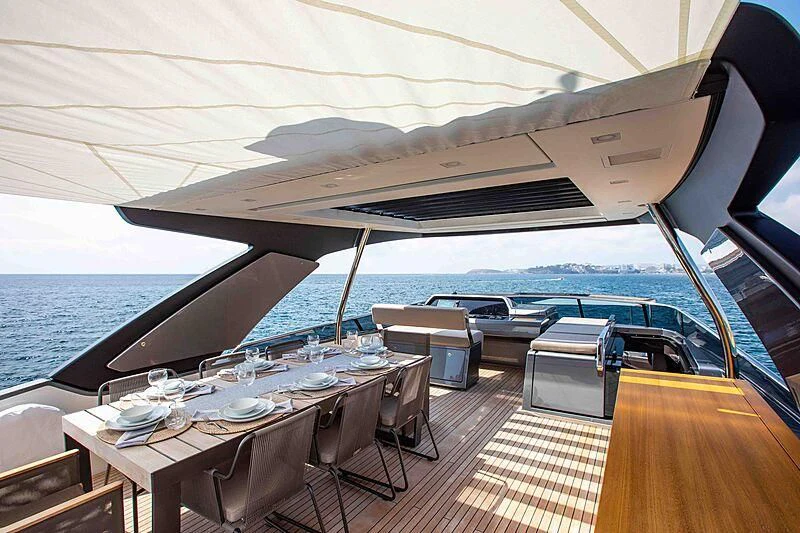 a boat on the water aboard BALANCE Yacht for Sale