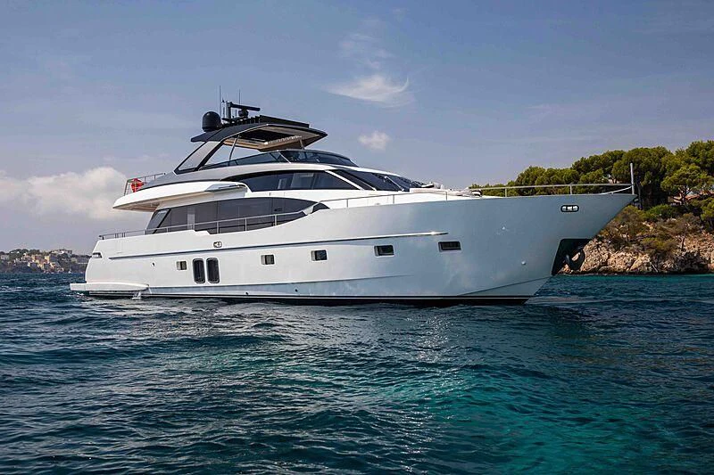 a boat in the water aboard BALANCE Yacht for Sale