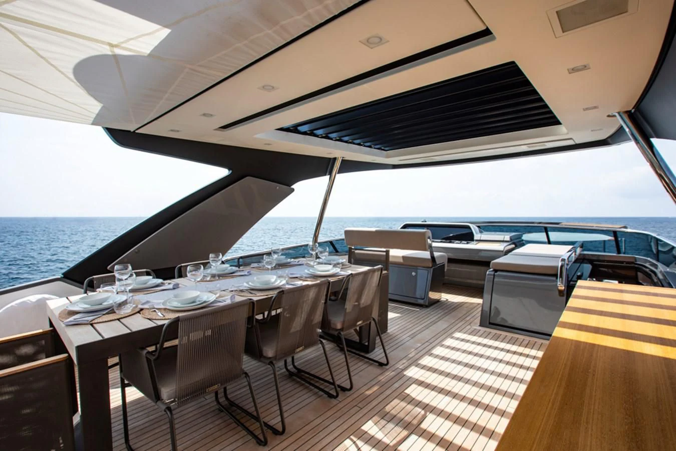 a boat on the water aboard BALANCE Yacht for Sale
