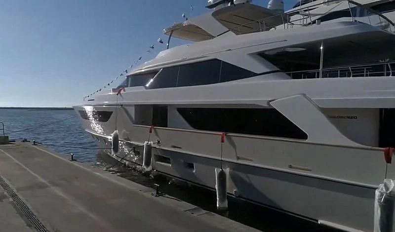 a boat on the water aboard DARYA Yacht for Sale