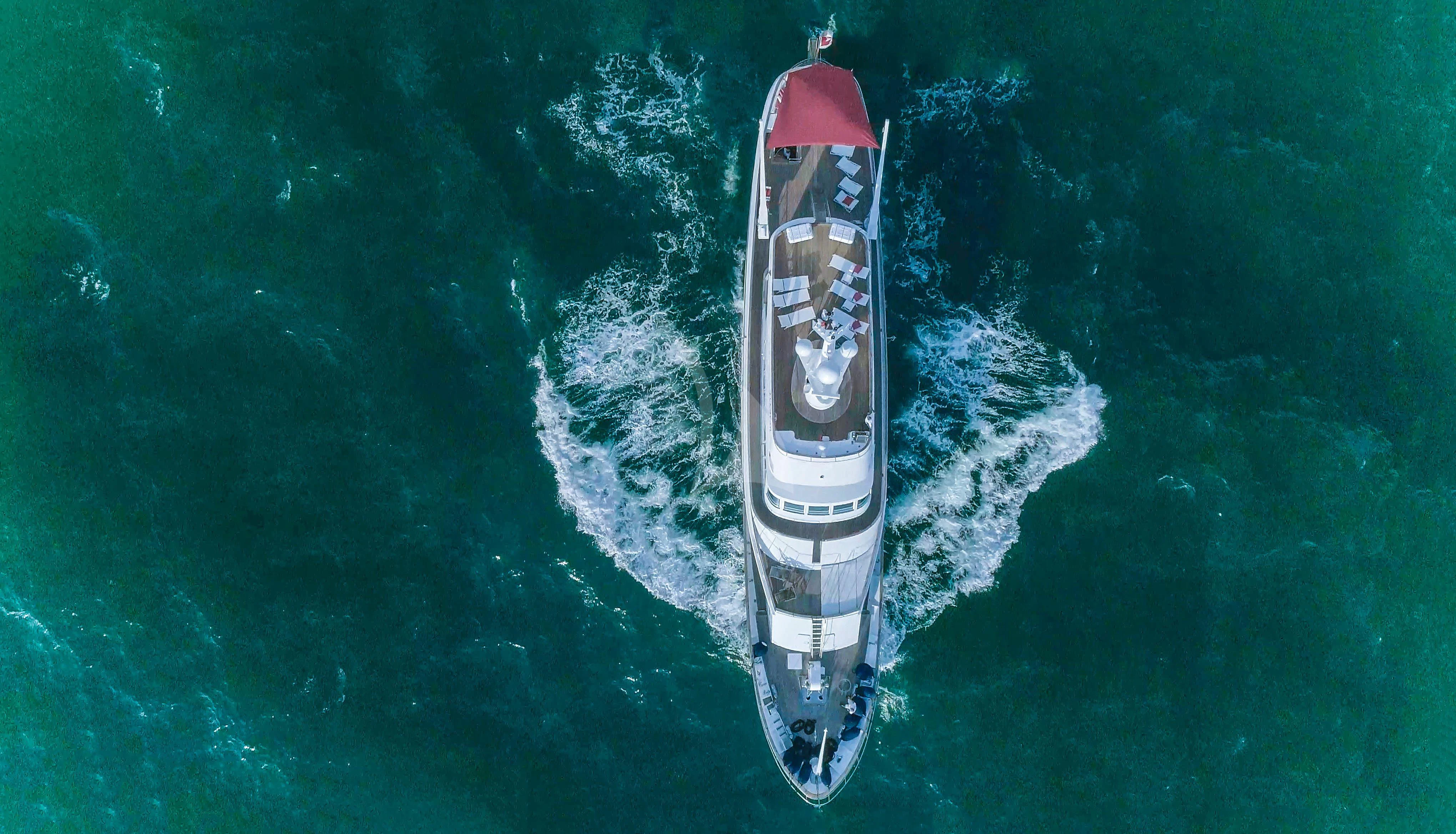a boat in the water aboard DENEB'S DAUGHTERS Yacht for Sale