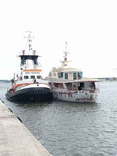 a couple of boats on the water aboard DENEB'S DAUGHTERS Yacht for Sale