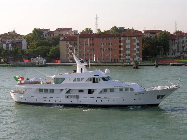 a boat on the water aboard DENEB'S DAUGHTERS Yacht for Sale