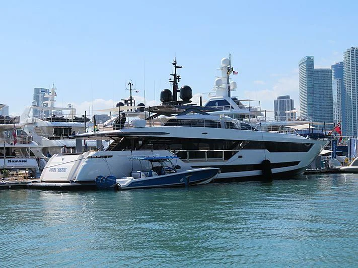 a couple of boats in the water aboard NEVER BLUE Yacht for Sale