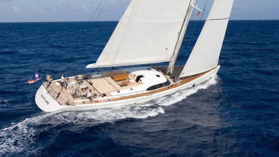 a sailboat on the water aboard THIRTY NINE Yacht for Sale