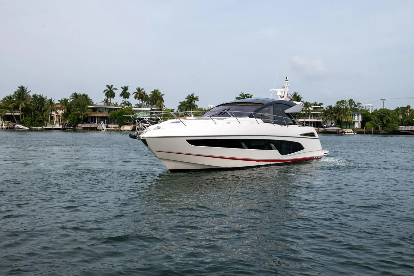 a boat in the water aboard INCENTIVIZED Yacht for Sale
