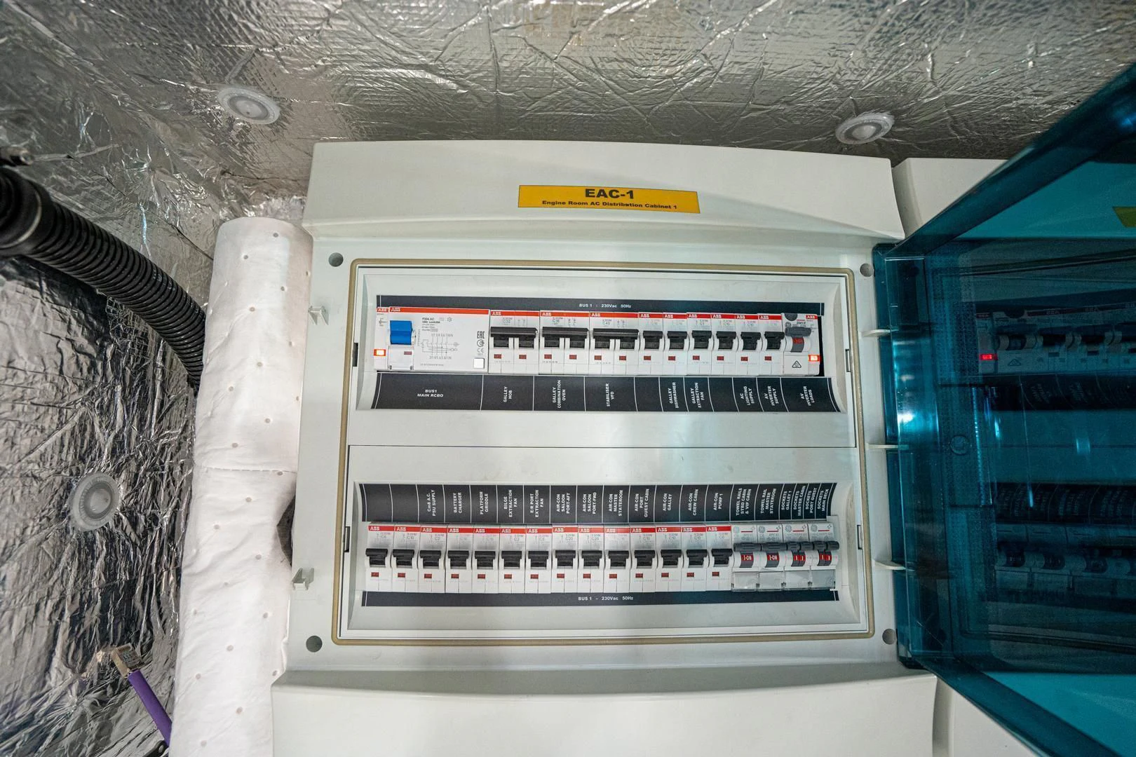 a computer with a screen aboard INCENTIVIZED Yacht for Sale