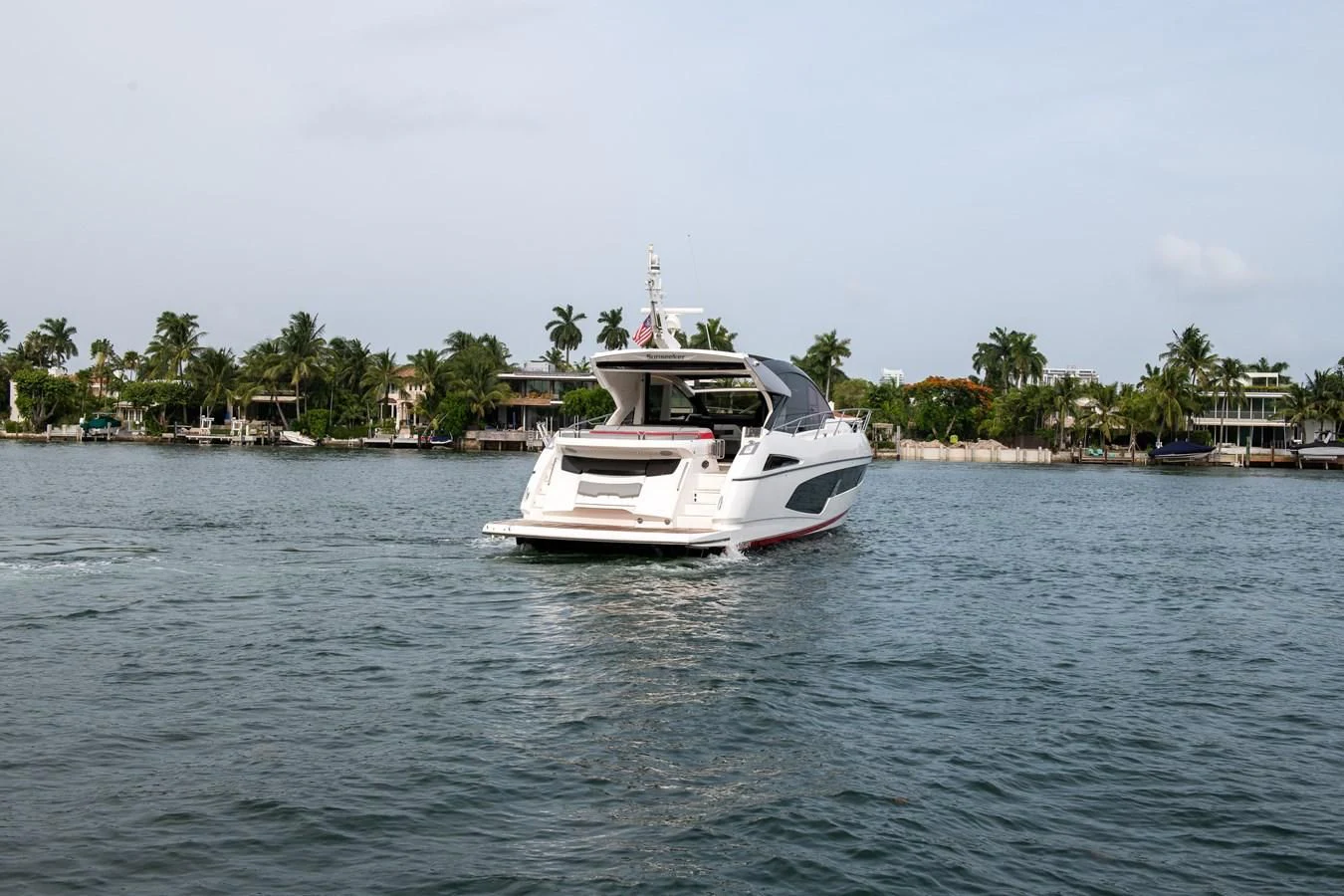 a boat on the water aboard INCENTIVIZED Yacht for Sale