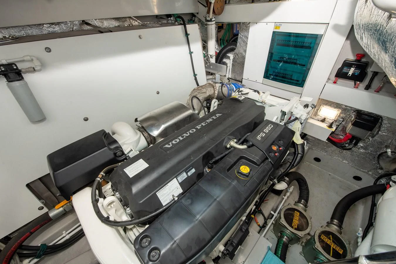 a machine in a room aboard INCENTIVIZED Yacht for Sale