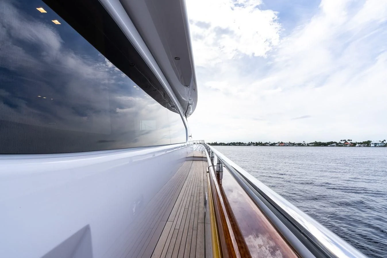 a boat on the water aboard NEVER REST Yacht for Sale