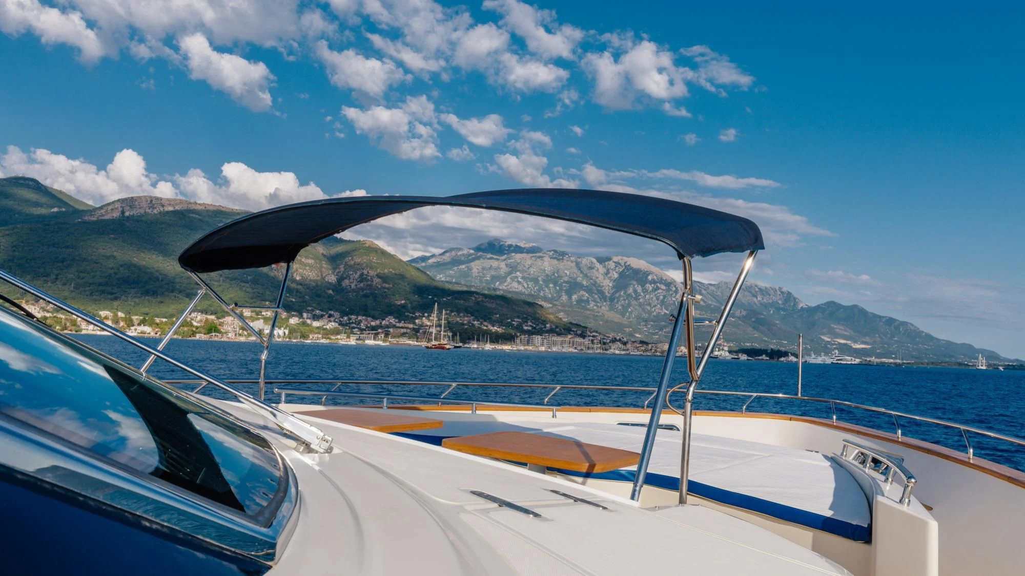 a boat on the water aboard LADY MURA Yacht for Sale