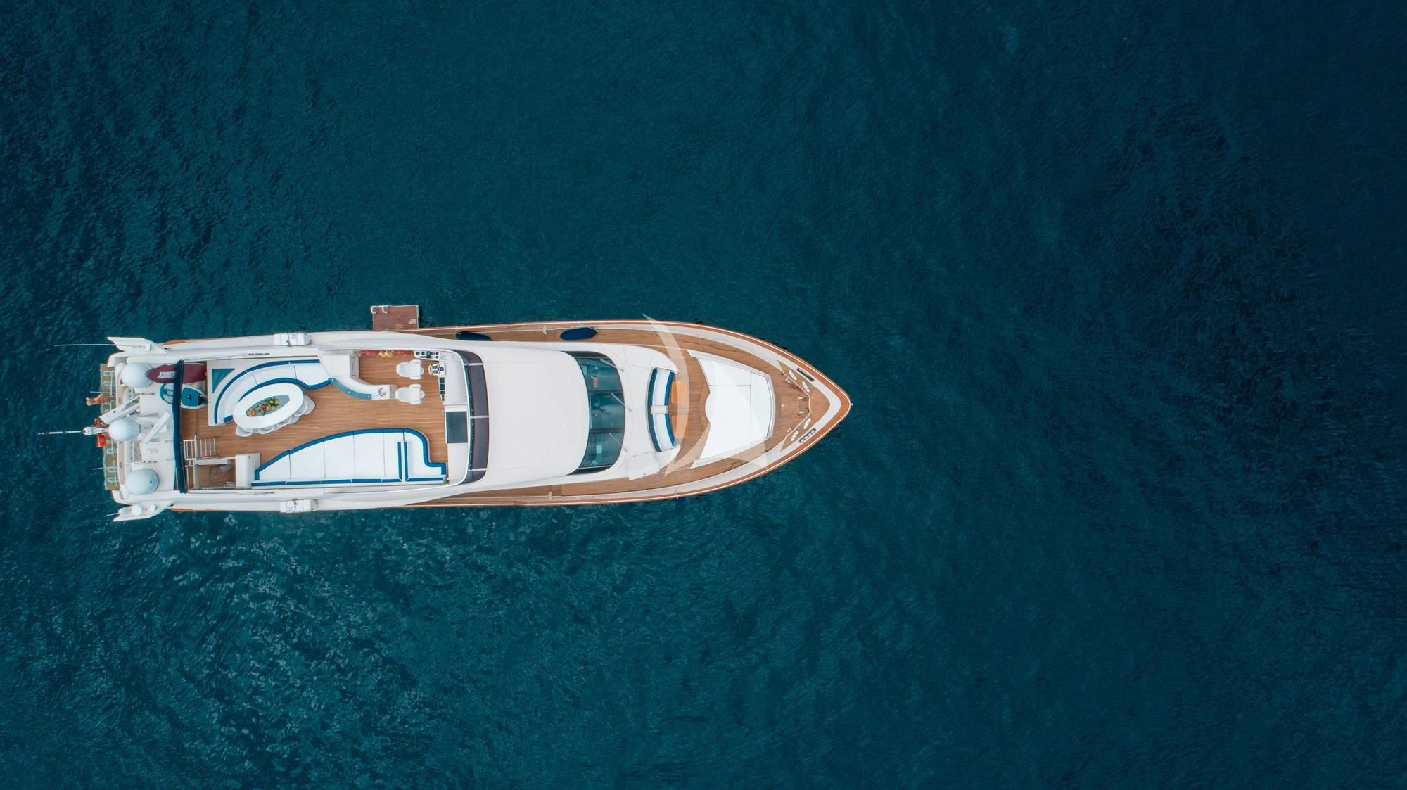 a ship on the water aboard LADY MURA Yacht for Sale