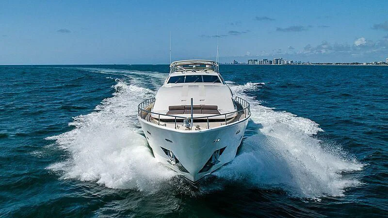 a boat on the water aboard SINPATICO Yacht for Sale