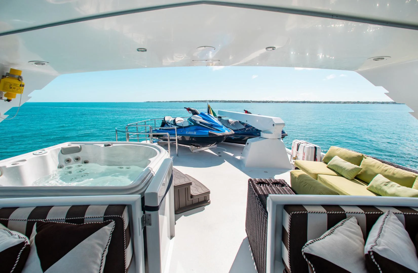 a boat on the water aboard THREE KINGS Yacht for Sale