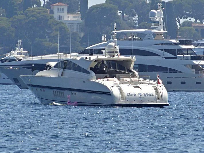 a couple of boats in the water aboard GREMAT Yacht for Sale