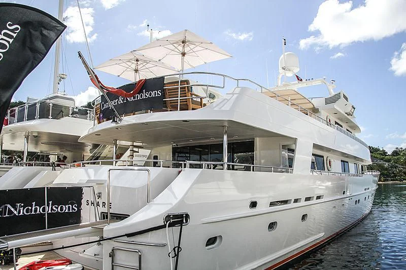 a boat with a white canopy aboard KARTAL YUVASI Yacht for Charter