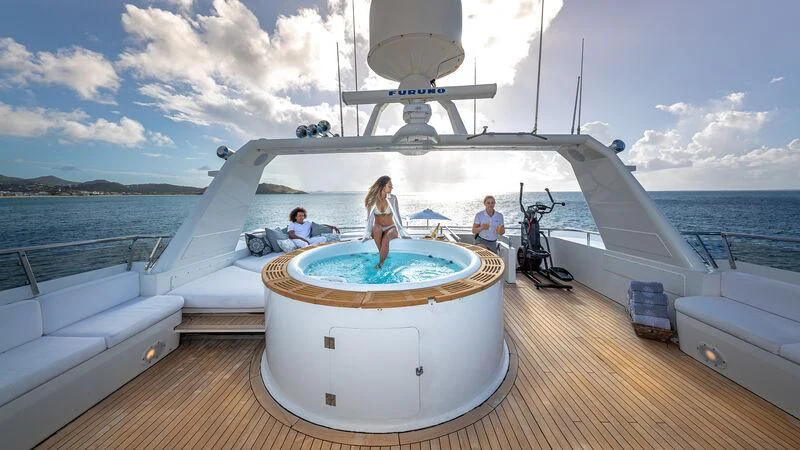 a group of people on a boat aboard KARTAL YUVASI Yacht for Charter