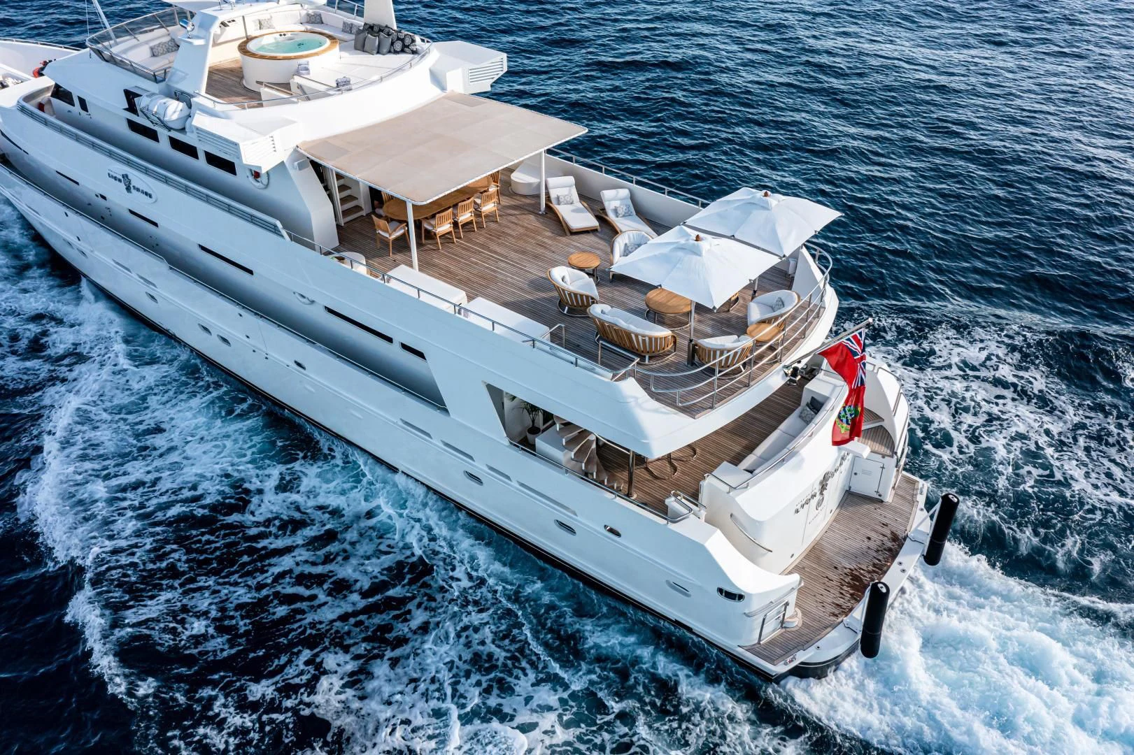 a boat on the water aboard KARTAL YUVASI Yacht for Charter
