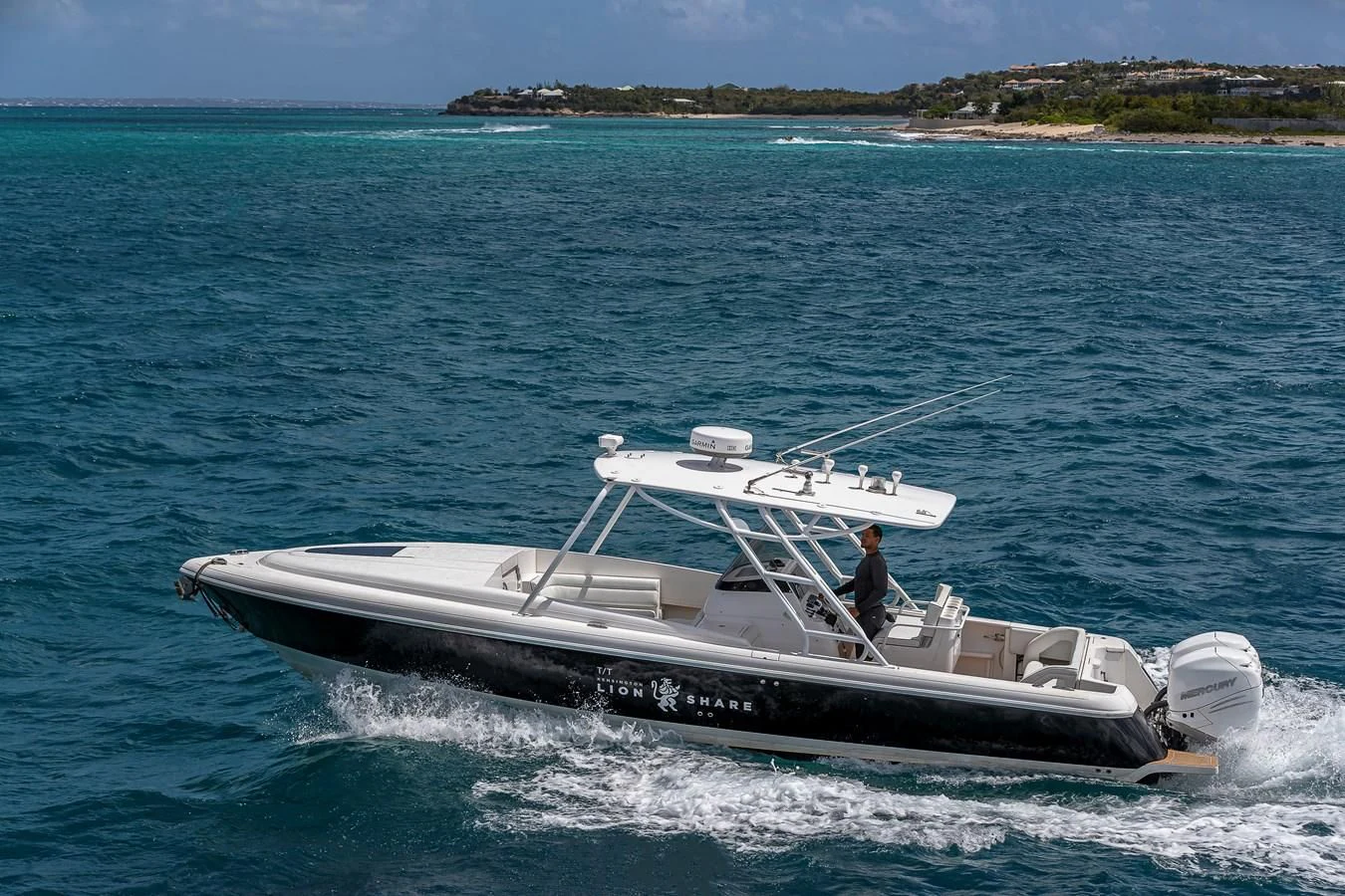 a person on a boat aboard KARTAL YUVASI Yacht for Charter