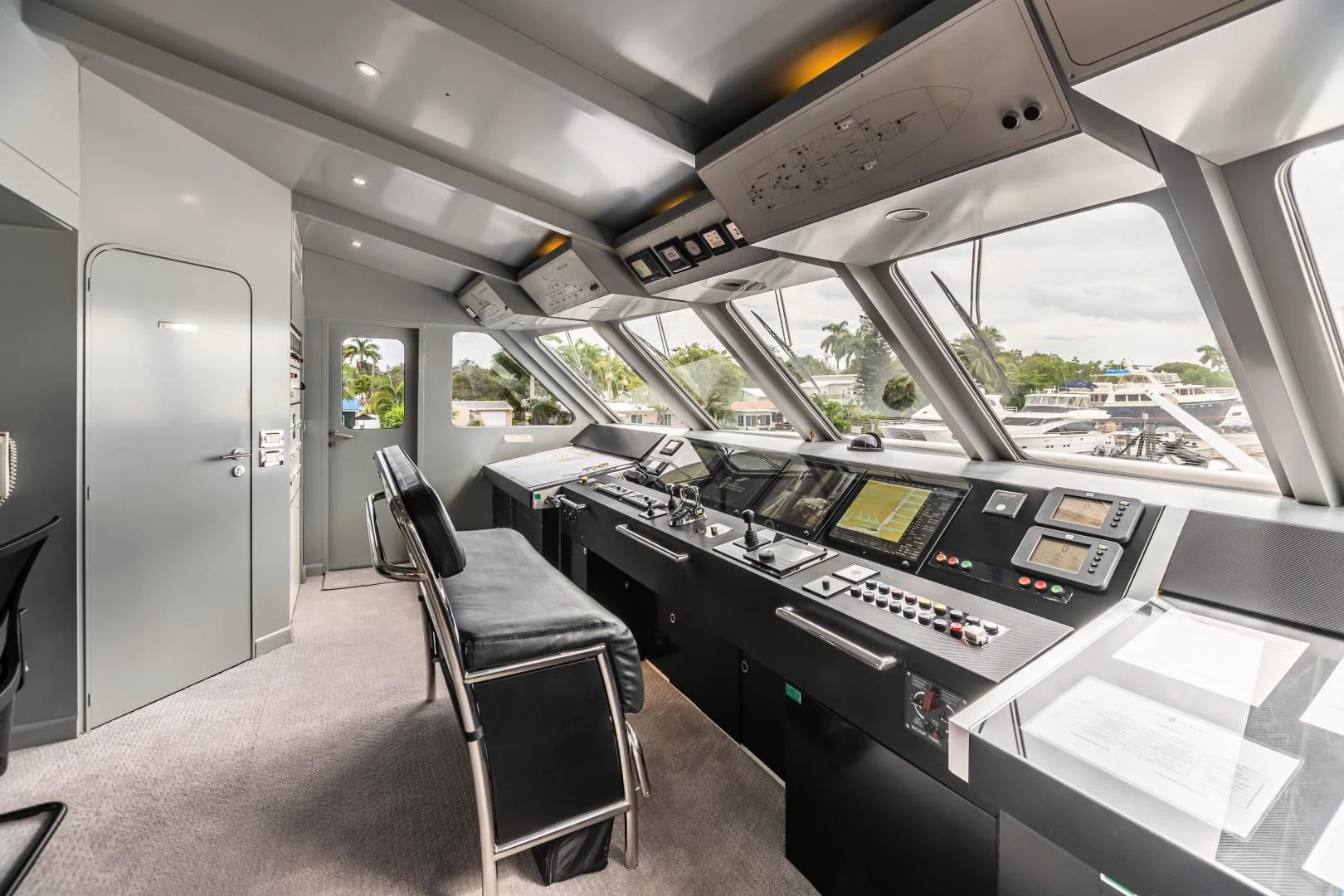 inside of a bus aboard KARTAL YUVASI Yacht for Charter