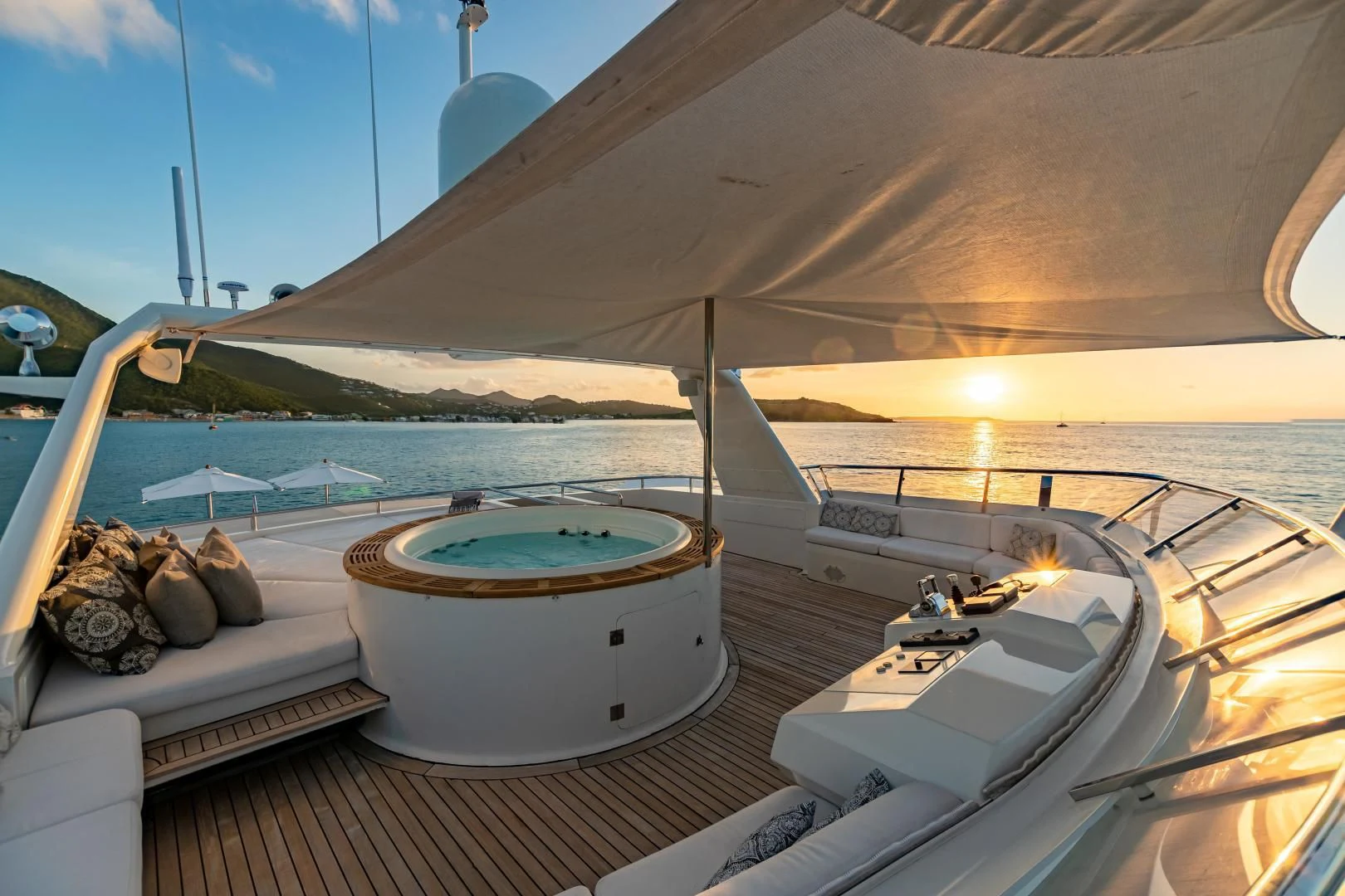 a boat on the water aboard KARTAL YUVASI Yacht for Charter