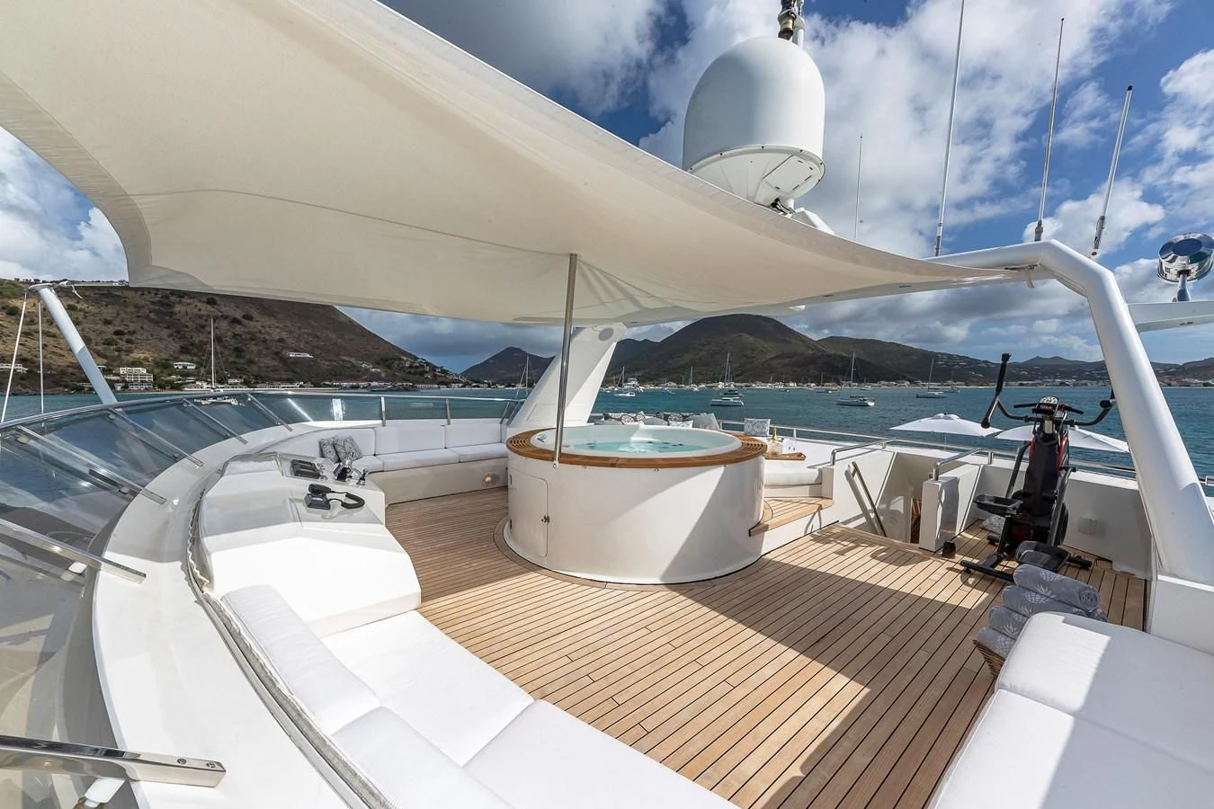 a boat on the water aboard KARTAL YUVASI Yacht for Charter