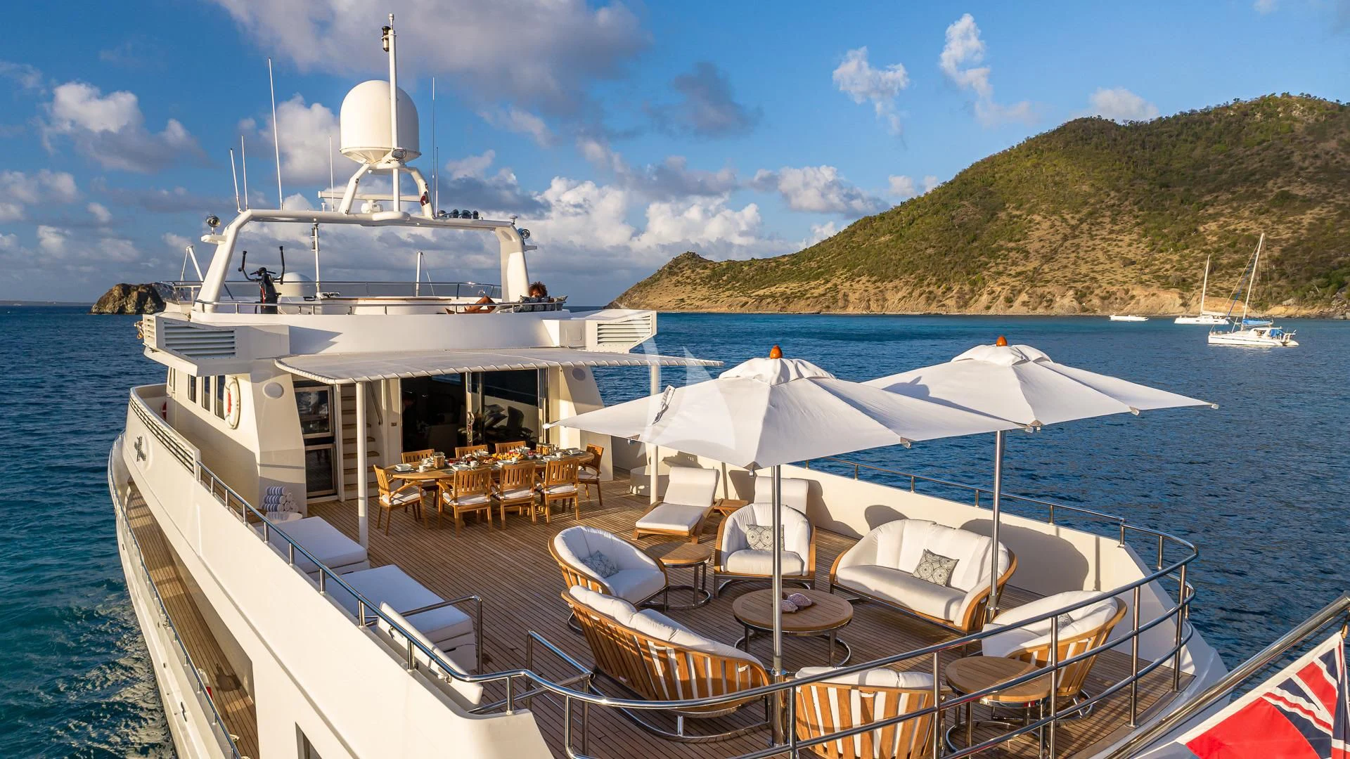 a boat on the water aboard KARTAL YUVASI Yacht for Charter