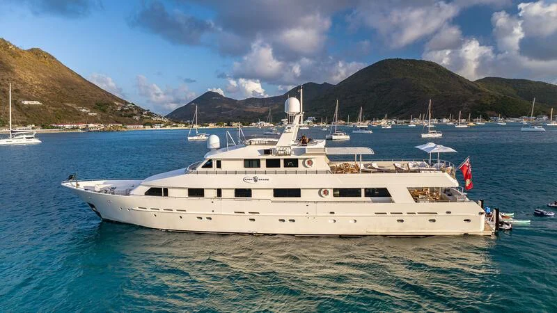 a boat in the water aboard KARTAL YUVASI Yacht for Charter