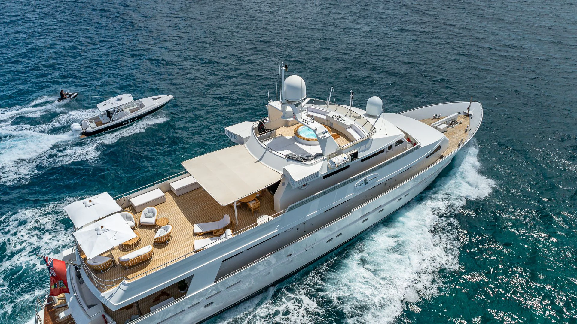 a boat on the water aboard KARTAL YUVASI Yacht for Charter