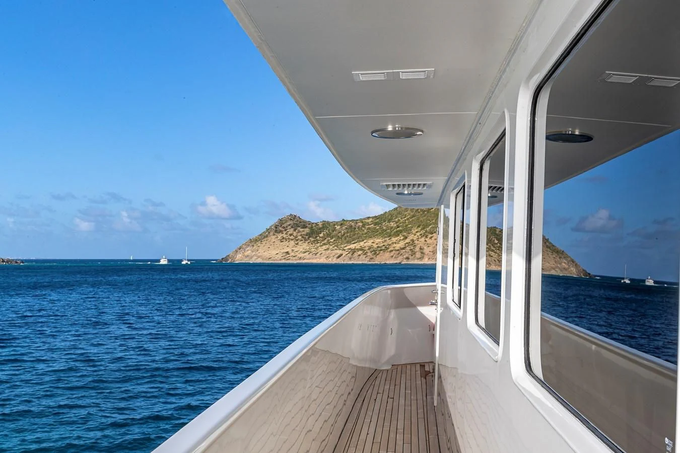 a boat on the water aboard KARTAL YUVASI Yacht for Charter