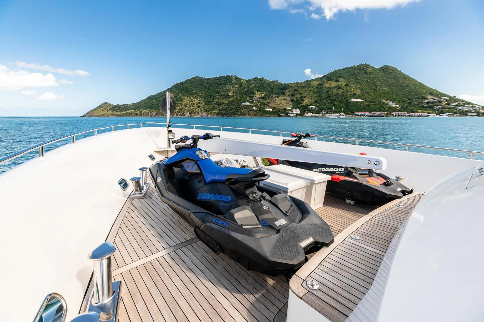 a boat on a dock aboard KARTAL YUVASI Yacht for Charter